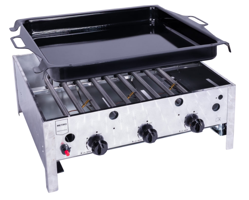 Bild: Gasbräter / Reibekuchen Pfanne